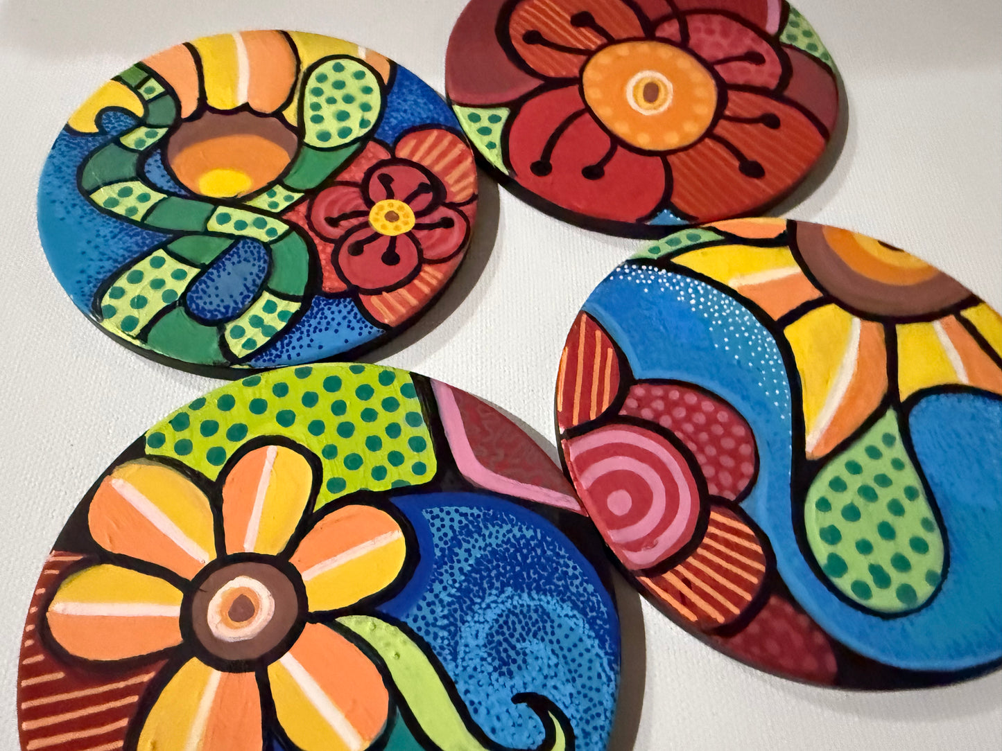 Bold Flowers Set