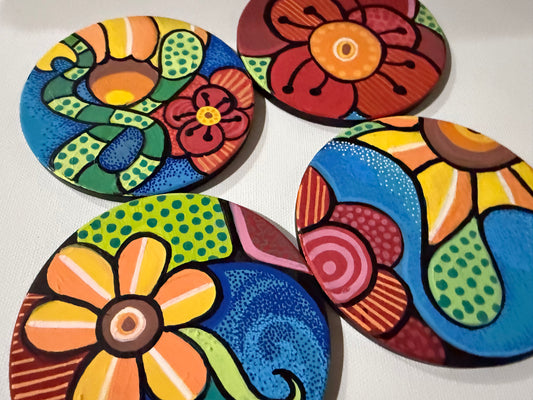 Bold Flowers Set
